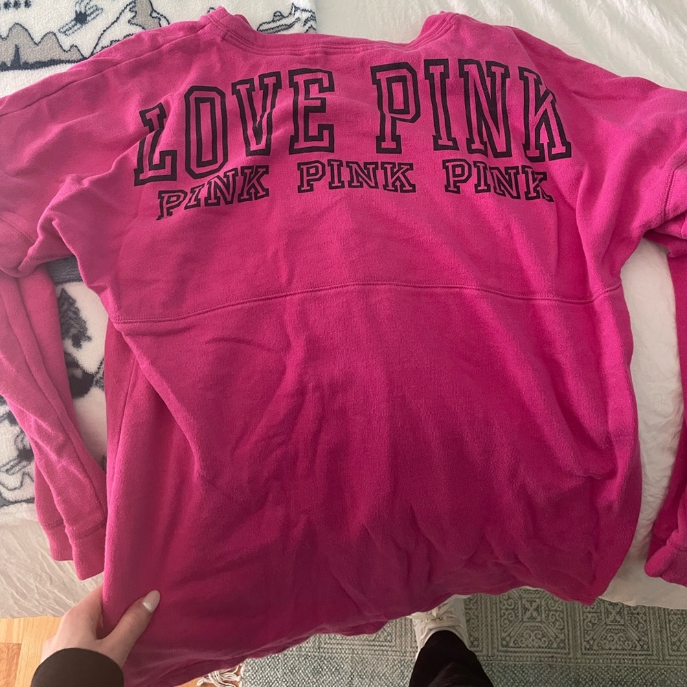 Pink crewneck